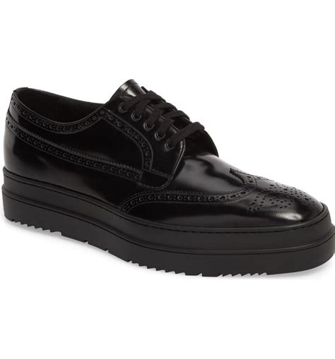 prada sneaker-sole wingtip|prada sneakers return policy.